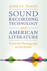 Couverture de l’ouvrage Sound Recording Technology and American Literature