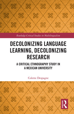 Couverture de l’ouvrage Decolonizing Language Learning, Decolonizing Research
