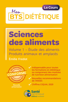 Cover of the book Sciences des aliments - Le cours