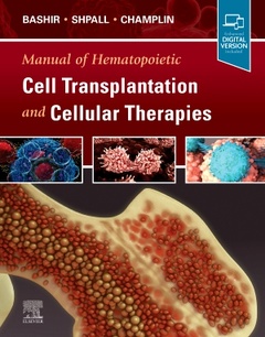 Couverture de l’ouvrage Manual of Hematopoietic Cell Transplantation and Cellular Therapies
