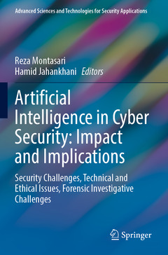 Couverture de l’ouvrage Artificial Intelligence in Cyber Security: Impact and Implications
