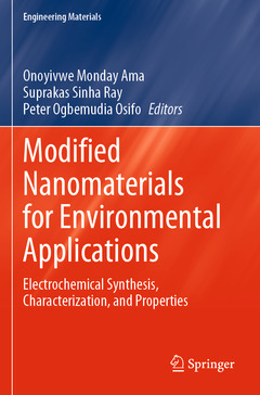 Couverture de l’ouvrage Modified Nanomaterials for Environmental Applications