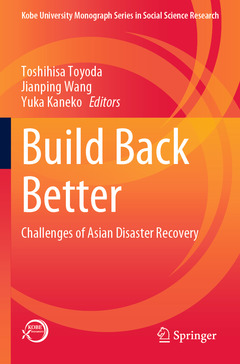 Couverture de l’ouvrage Build Back Better