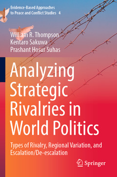 Couverture de l’ouvrage Analyzing Strategic Rivalries in World Politics