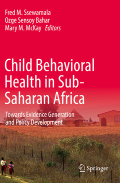 Couverture de l’ouvrage Child Behavioral Health in Sub-Saharan Africa