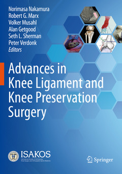 Couverture de l’ouvrage Advances in Knee Ligament and Knee Preservation Surgery