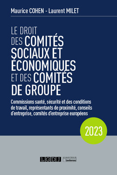 Couverture de l’ouvrage Le droit des comités sociaux et économiques et des comités de groupe (CSE)