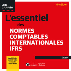 Cover of the book L'essentiel des normes comptables internationales IFRS
