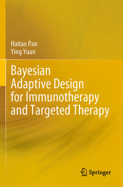 Couverture de l’ouvrage Bayesian Adaptive Design for Immunotherapy and Targeted Therapy