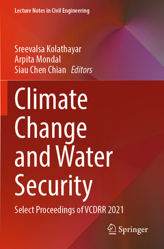 Couverture de l’ouvrage Climate Change and Water Security