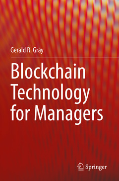 Couverture de l’ouvrage Blockchain Technology for Managers