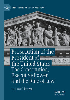 Couverture de l’ouvrage Prosecution of the President of the United States