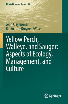 Couverture de l’ouvrage Yellow Perch, Walleye, and Sauger: Aspects of Ecology, Management, and Culture