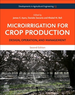Couverture de l’ouvrage Microirrigation for Crop Production