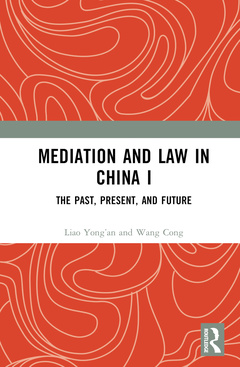 Cover of the book Mediation and Law in China I