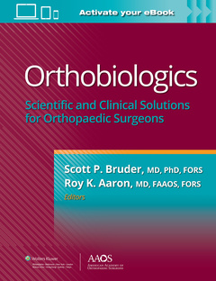 Couverture de l’ouvrage Orthobiologics