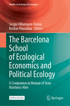 Cover of the book The Barcelona School of Ecological Economics and Political Ecology