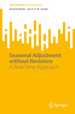 Cover of the book Seasonal Adjustment Without Revisions