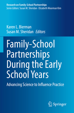 Couverture de l’ouvrage Family-School Partnerships During the Early School Years