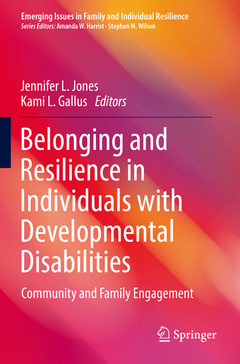 Couverture de l’ouvrage Belonging and Resilience in Individuals with Developmental Disabilities