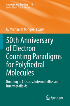 Cover of the book 50th Anniversary of Electron Counting Paradigms for Polyhedral Molecules 