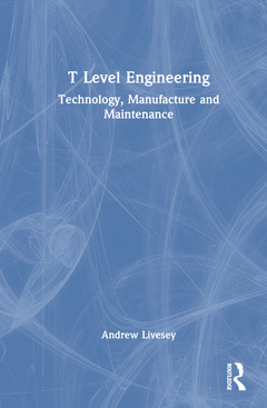 Couverture de l’ouvrage T Level Engineering