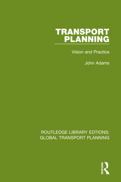 Couverture de l’ouvrage Transport Planning