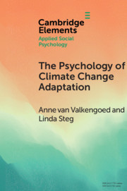 Couverture de l’ouvrage The Psychology of Climate Change Adaptation