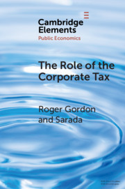 Couverture de l’ouvrage The Role of the Corporate Tax