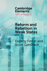 Cover of the book Reform and Rebellion in Weak States