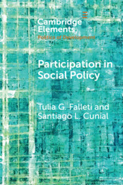 Cover of the book Participation in Social Policy