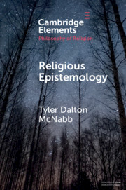 Couverture de l’ouvrage Religious Epistemology