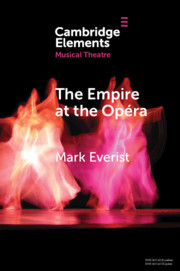Couverture de l’ouvrage The Empire at the Opéra