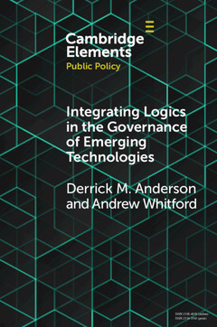 Couverture de l’ouvrage Integrating Logics in the Governance of Emerging Technologies