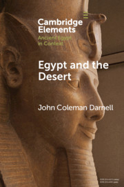 Couverture de l’ouvrage Egypt and the Desert