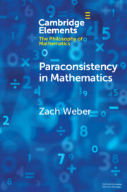 Couverture de l’ouvrage Paraconsistency in Mathematics