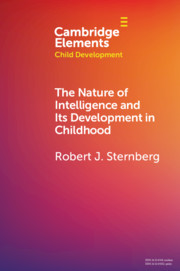 Cover of the book The Nature of Intelligence and Its Development in Childhood