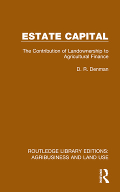 Couverture de l’ouvrage Estate Capital