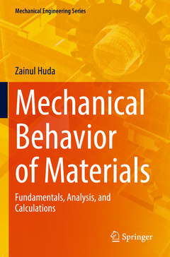 Couverture de l’ouvrage Mechanical Behavior of Materials
