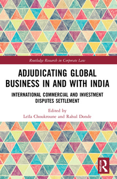 Cover of the book Adjudicating Global Business in and with India