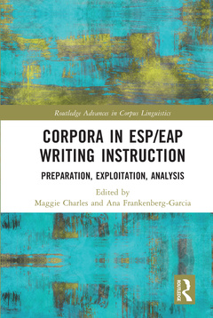 Couverture de l’ouvrage Corpora in ESP/EAP Writing Instruction
