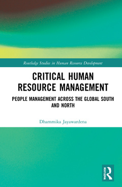 Couverture de l’ouvrage Critical Human Resource Management
