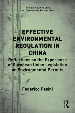 Couverture de l’ouvrage Effective Environmental Regulation in China