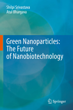 Couverture de l’ouvrage Green Nanoparticles: The Future of Nanobiotechnology