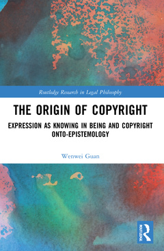 Couverture de l’ouvrage The Origin of Copyright