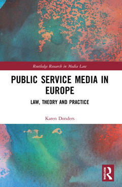 Couverture de l’ouvrage Public Service Media in Europe