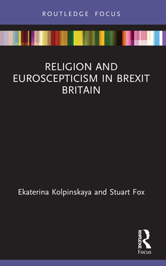 Couverture de l’ouvrage Religion and Euroscepticism in Brexit Britain