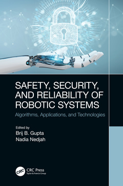 Couverture de l’ouvrage Safety, Security, and Reliability of Robotic Systems