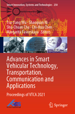 Couverture de l’ouvrage Advances in Smart Vehicular Technology, Transportation, Communication and Applications