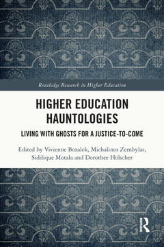 Couverture de l’ouvrage Higher Education Hauntologies